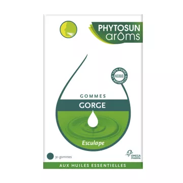 Phytosun Aroms Gommes Gorge Esculape 30 жевательных резинок