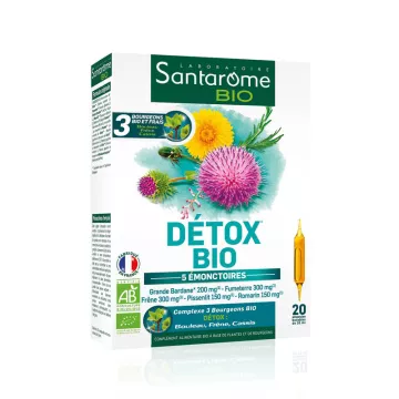 Santarome Détox Bio 20 phials 10 ml