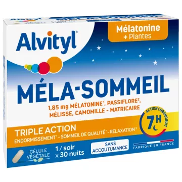 Mela-Slaap Melatonine Complex Govital 30 Capsules