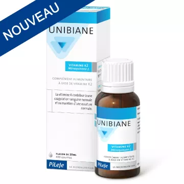 UNIBIANE Vitamine K2 Flacon compte goutte 20ml