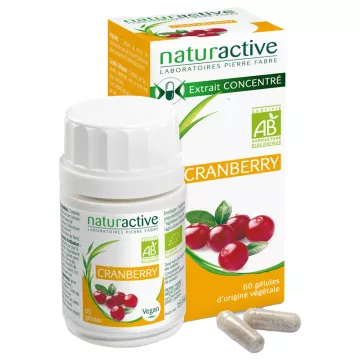 Naturactive Organic Cranberry 60 cápsulas