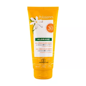 Klorane Polysianes Sublime protetor solar gel SPF30