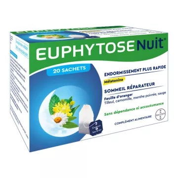 Euphytosis Nuit Herbal Tea 20 Infusions Sleep