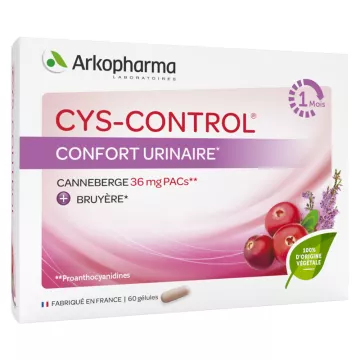 Arkopharma Cys-Control Confort Urinaire 20 gélules