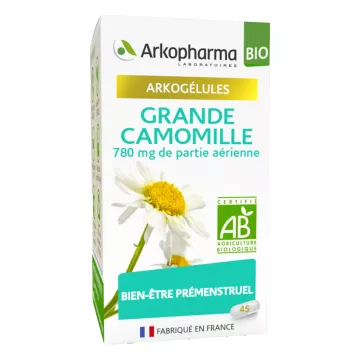 Arkocápsulas Gran Manzanilla Bienestar Premenstrual Orgánico 45 cápsulas