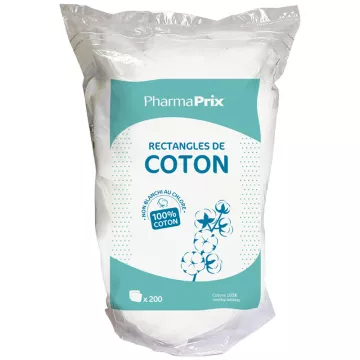 Rettangoli in cotone Pharmaprix x200