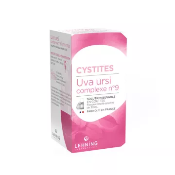 UVA URSI COMPLEXE N° 9 CYSTITES HOMEOPATHIE LEHNING 30ML