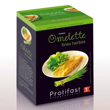 Prato Protifast Omelete Ervas Finas 7 Saquetas