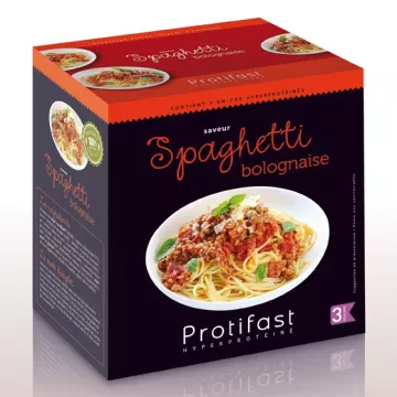 Protifast Plat à Cuisiner Spaghetti Bolognaise 7 Sachets