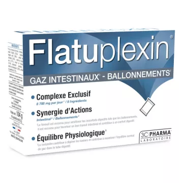 3C Pharma Flatuplexin Gás Intestinal - Balões 16 sachês
