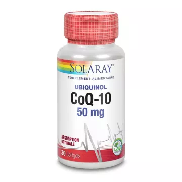 Solaray Coenzima Ubichinolo Q10 50mg 30 Capsule