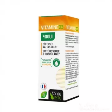 Green Health Vitamin D3 400UI 15ml