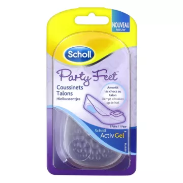 Scholl ActivGel Party Feet Coussinets Talons 1 Paire