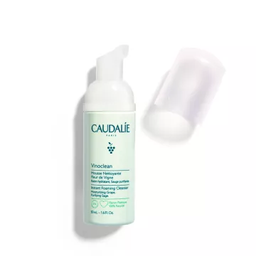 Schiuma detergente ai fiori di vite Caudalie Vinoclean