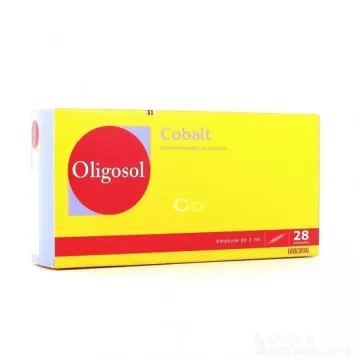 OLIGOSOL COBALT (Co) ampoules Minéraux & Oligo-Elements