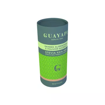 Guayapi Stevia grün Getrocknete Blätter Pulver 50g