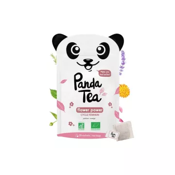 Panda Tea Flower Power Bio 28 sachets Cycle feminin