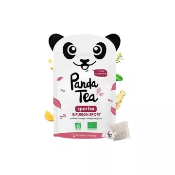 Чай Panda Tea Sportea Organic 28 пакетиков Настой Спортивный