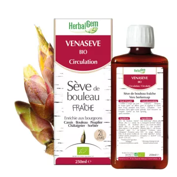 VENASEVE linfa di betulla Herbalgem 250ml traffico organico