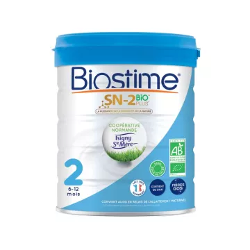 Biostime SN-2 Bio Plus Leche en polvo ecológica de 2ª edad