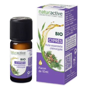 Naturactive Huile Essentielle Bio Chémotypée Cyprès 10ml