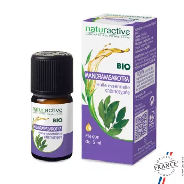 Naturaktives chemotypisiertes ätherisches Bio-Öl MANDRAVASAROTRA 5ml