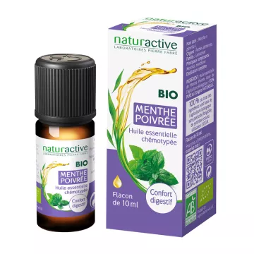 Naturactive Aceite esencial orgánico Menta piperita 10 ml