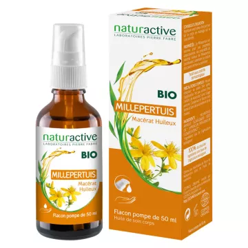 Aceite vegetal orgánico Naturactive Hierba de San Juan 50ml