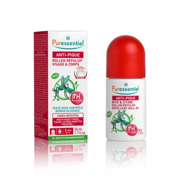 Puressentiel Anti-Pique Repellent Roller for Face and Body