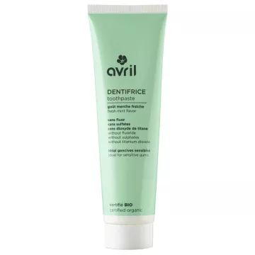 Avril Dentifrice Bio sans Fluor 100 ml