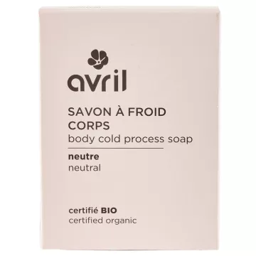 Avril Savon à Froid Corps Neutre Bio