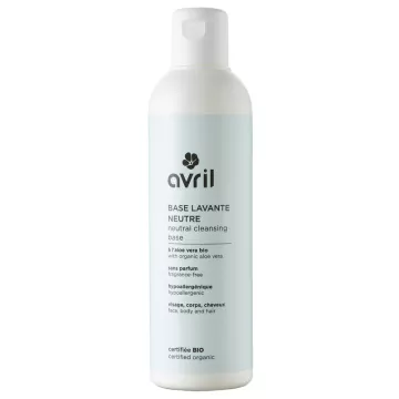 Base de limpeza neutra orgânica Avril 200ml