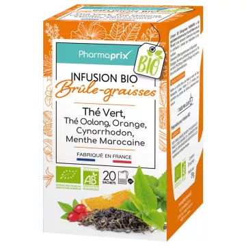 Pharmaprix Infusion Bio Brûle-Graisses 20 teabags