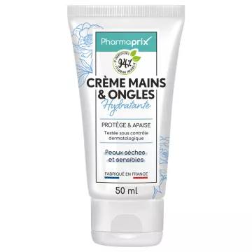 Pharmaprix Feuchtigkeitsspendende Hand- &amp; Nagelcreme 50 ml