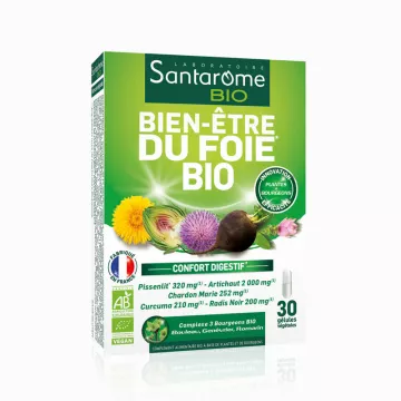 Santarome Organic Liver Wellness 30 Capsules 