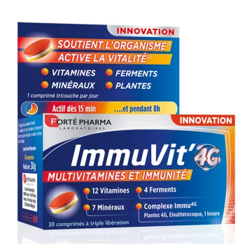 Forté Pharma Immuvit'4G 30 comprimidos