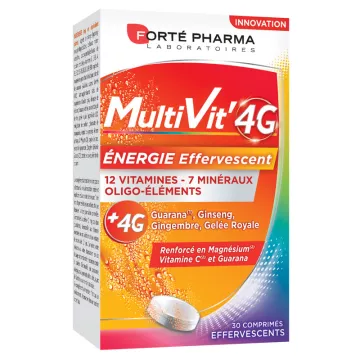 Forté Pharma Multivit '4g Energy 30 Compresse Effervescenti