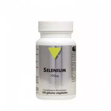 Vitall + Selenio SelenoMetionina 100mcg 100 capsule vegetali