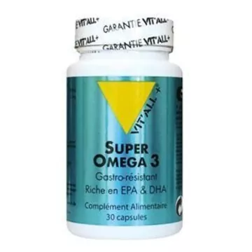 Vitall + Super Omega 3 1000 mg cápsulas