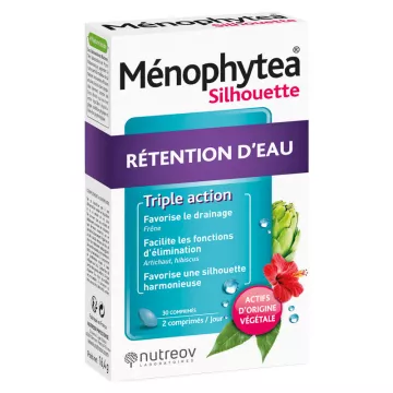 Nutreov Menophytea Silhouette Wassereinlagerungen 30 Tabletten