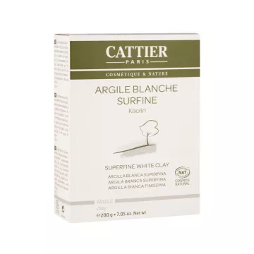 Cattier Weiße Tonerde Surfine Kaolin 200 g