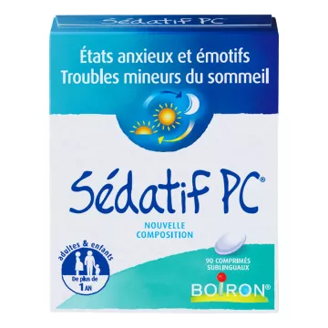 SEDATIF PC BOIRON 90 COMPATIBILIDADE HOMEOPATIA