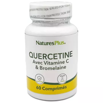 Natures Plus Кверцетин 125 мг 60 таблеток* (на французском языке)
