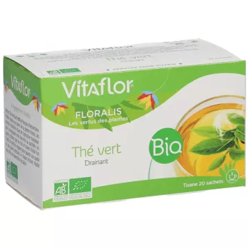 Травяной чай Vitaflor Floralis Green Tea 18 пакетиков