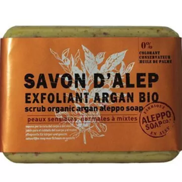 Tadé Jabón Exfoliante Orgánico de Alepo Argán 100g