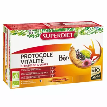 Superdiet Vitality Protocol 30 viales