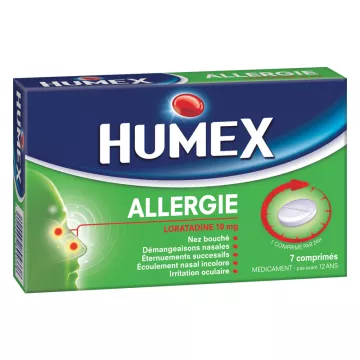 HUMEX ALLERGIE Loratadine 10mg Tabletten BOX 7