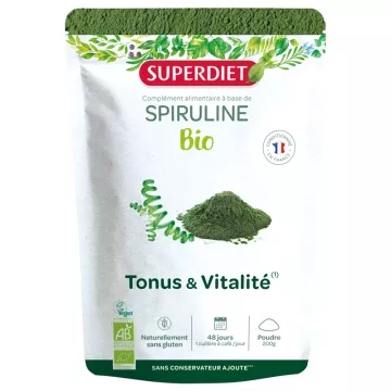 Superdiet Organic Spirulina Powder 200g