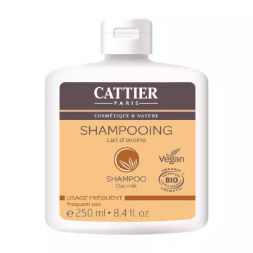 Cattier Bio-Hafermilch-Shampoo Häufige Anwendung 250ml