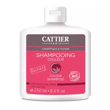 Cattier Organic Sulfaatvrije Kleurenshampoo 250 ml